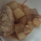 大根と豚肉の醤油煮